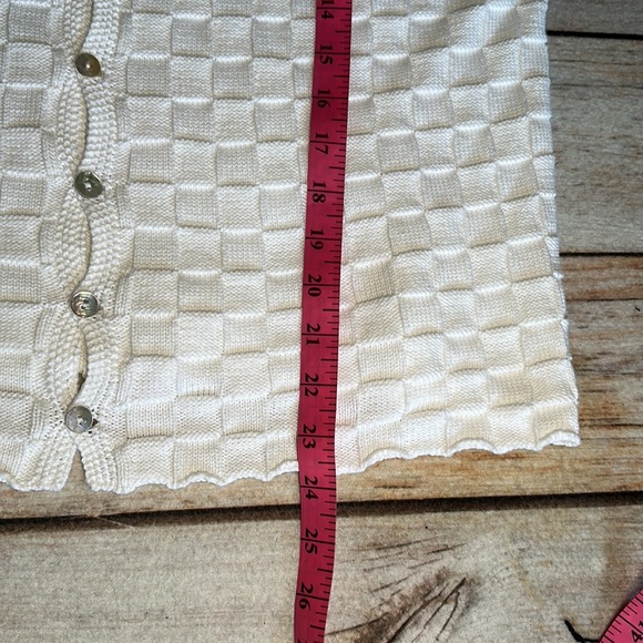 Vintage Retro Dean Michael cotton cardigan - Picture 5 of 6